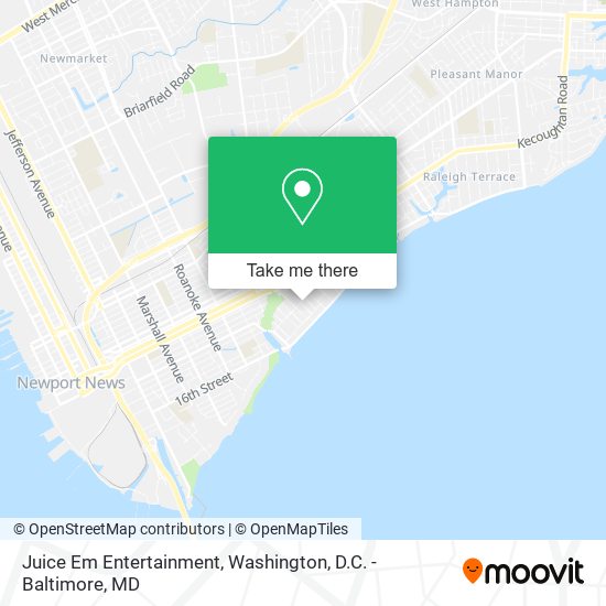 Mapa de Juice Em Entertainment