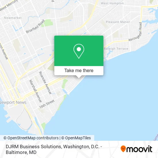 DJRM Business Solutions map