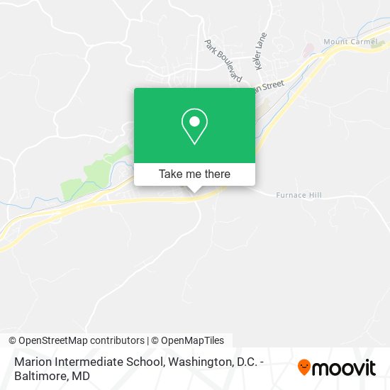 Mapa de Marion Intermediate School