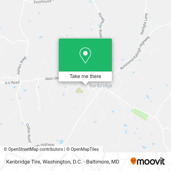 Kenbridge Tire map