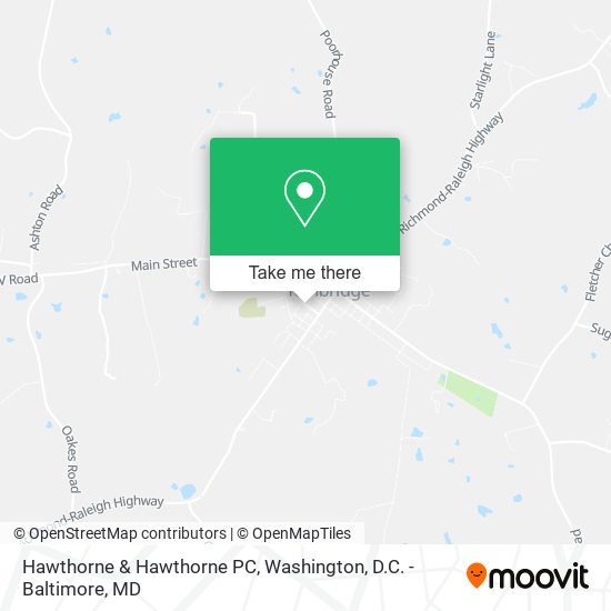 Mapa de Hawthorne & Hawthorne PC
