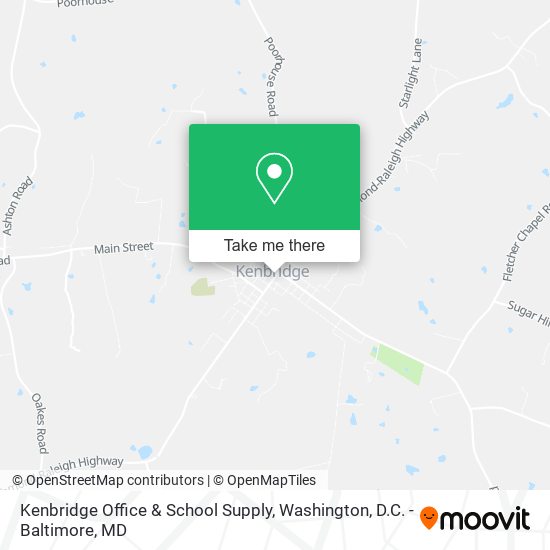 Mapa de Kenbridge Office & School Supply