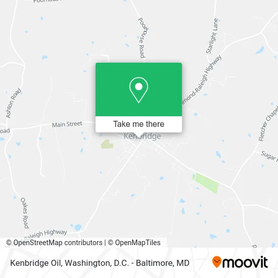 Kenbridge Oil map