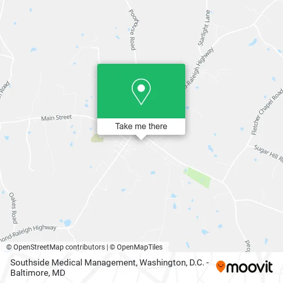 Southside Medical Management map