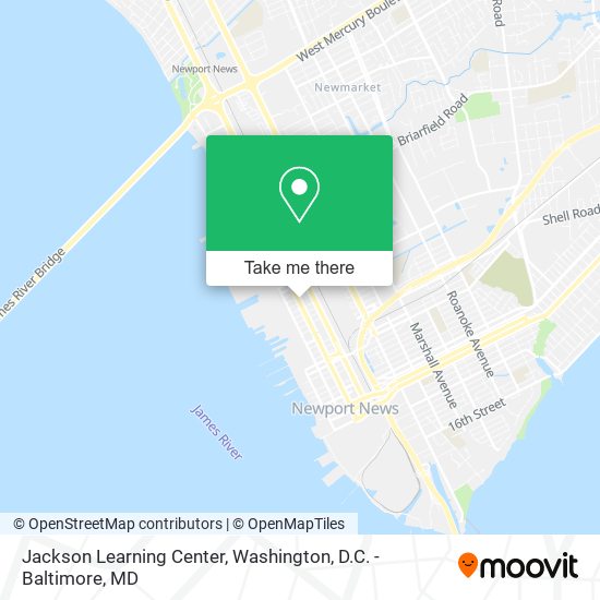 Jackson Learning Center map