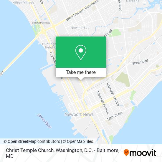 Christ Temple Church map