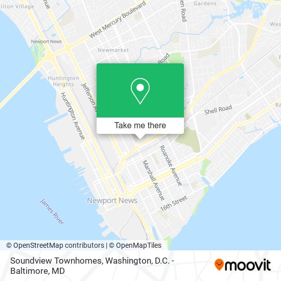 Mapa de Soundview Townhomes
