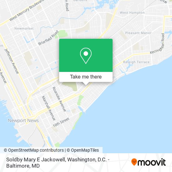 Soldby Mary E Jackowell map