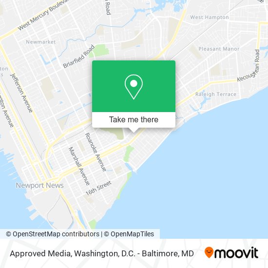 Approved Media map