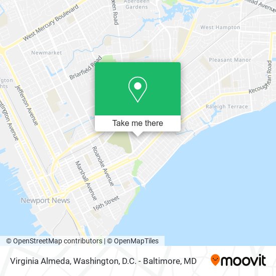 Mapa de Virginia Almeda