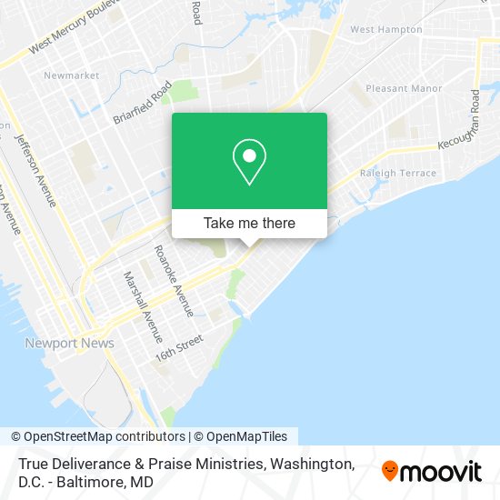 Mapa de True Deliverance & Praise Ministries