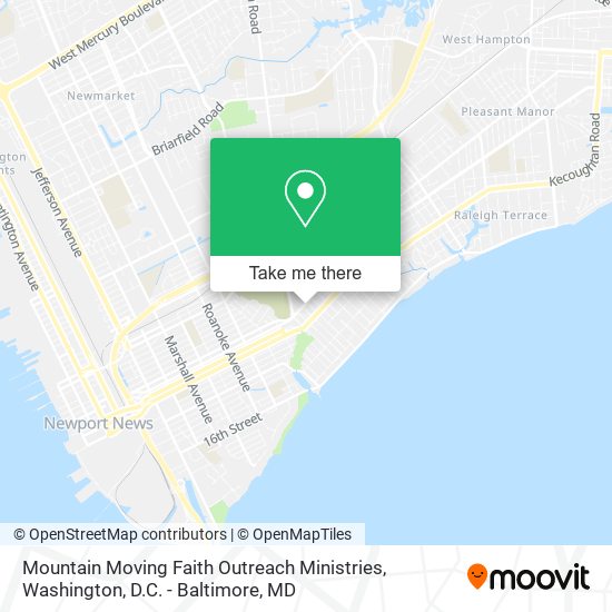Mapa de Mountain Moving Faith Outreach Ministries