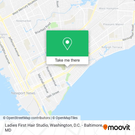 Ladies First Hair Studio map