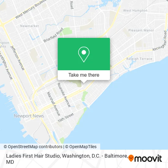Ladies First Hair Studio map