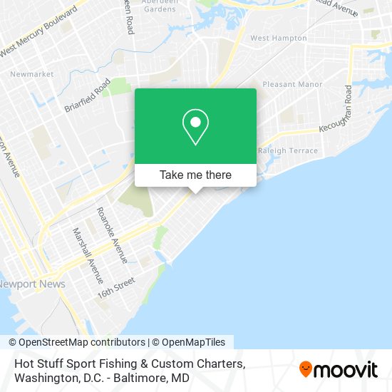 Hot Stuff Sport Fishing & Custom Charters map