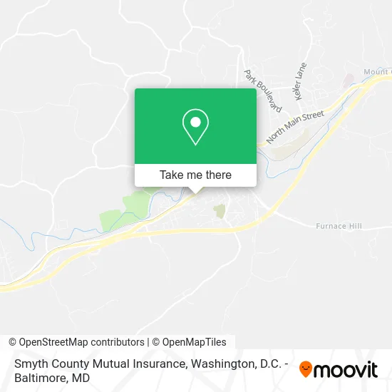 Smyth County Mutual Insurance map