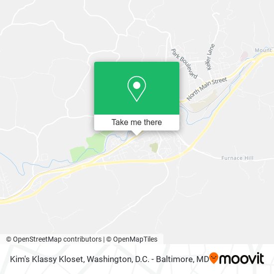 Mapa de Kim's Klassy Kloset