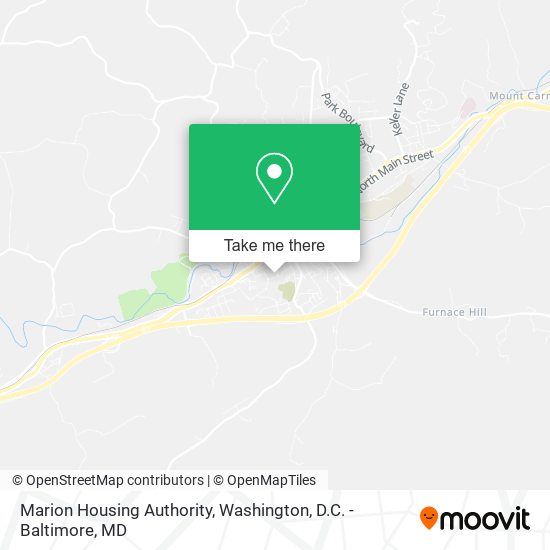 Marion Housing Authority map