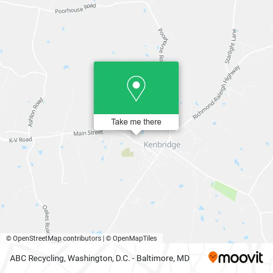 ABC Recycling map