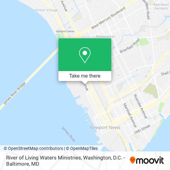 Mapa de River of Living Waters Ministries