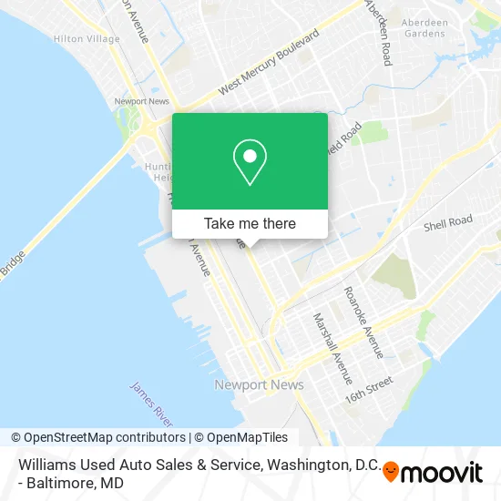 Mapa de Williams Used Auto Sales & Service
