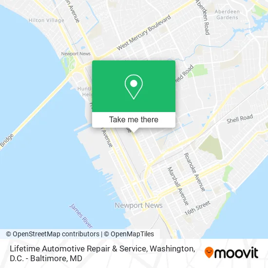 Lifetime Automotive Repair & Service map