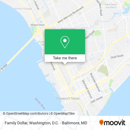 Family Dollar map