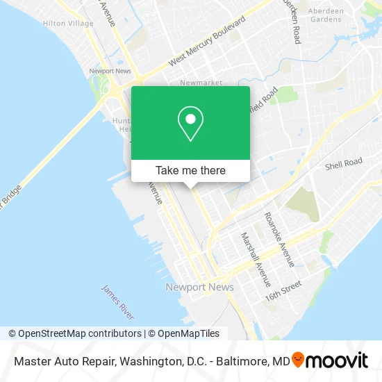 Master Auto Repair map