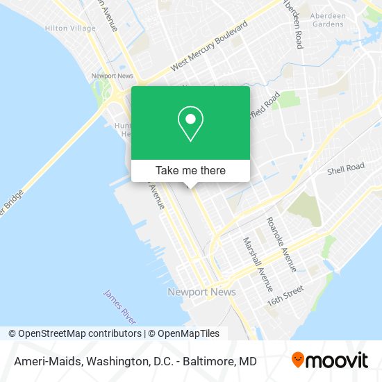 Ameri-Maids map