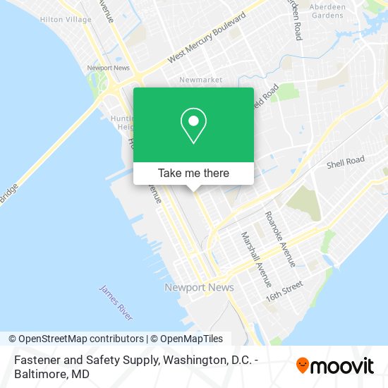 Fastener and Safety Supply map