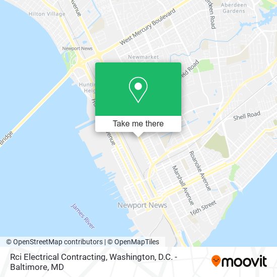Mapa de Rci Electrical Contracting