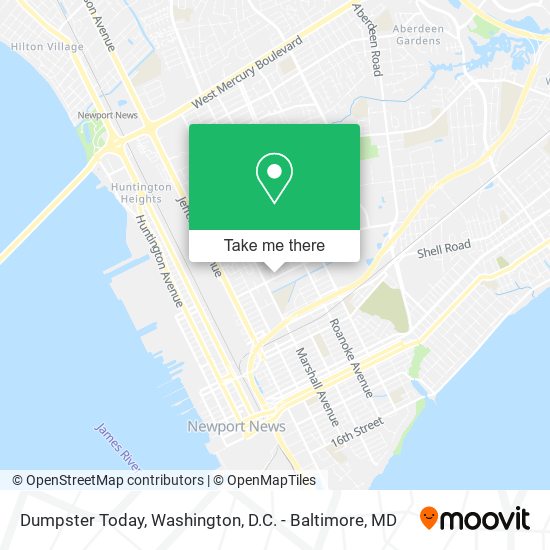 Dumpster Today map