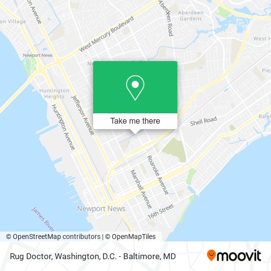 Rug Doctor map