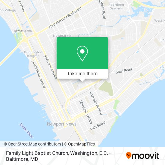 Family Light Baptist Church map