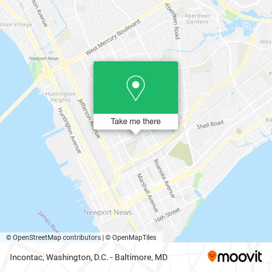 Incontac map