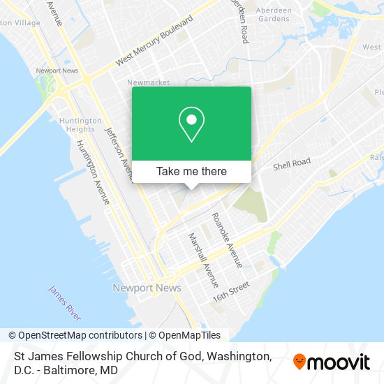 St James Fellowship Church of God map