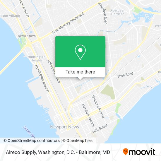 Aireco Supply map