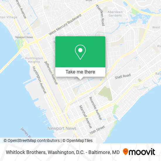 Whitlock Brothers map