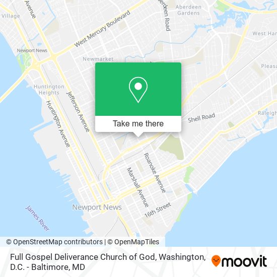 Mapa de Full Gospel Deliverance Church of God