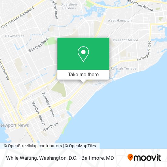 While Waiting map
