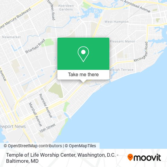 Temple of Life Worship Center map