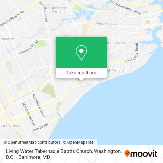 Living Water Tabernacle Baptis Church map