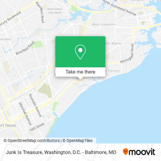 Junk Is Treasure map