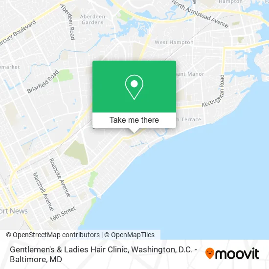 Mapa de Gentlemen's & Ladies Hair Clinic