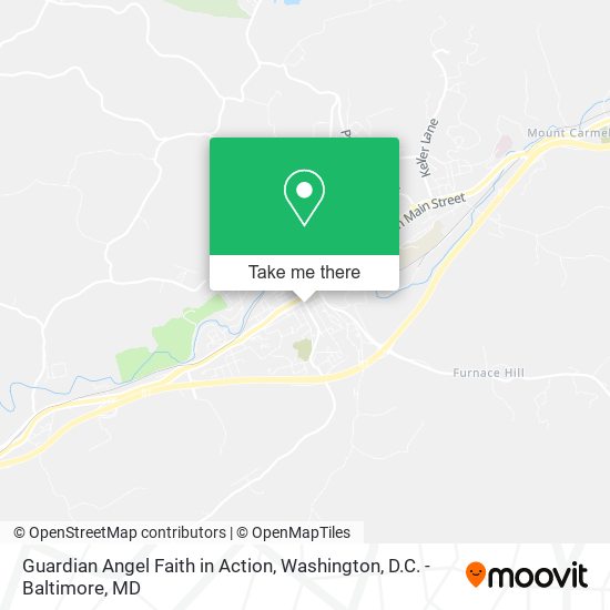 Guardian Angel Faith in Action map