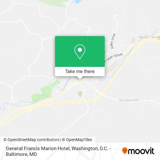 General Francis Marion Hotel map