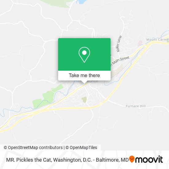 MR. Pickles the Cat map