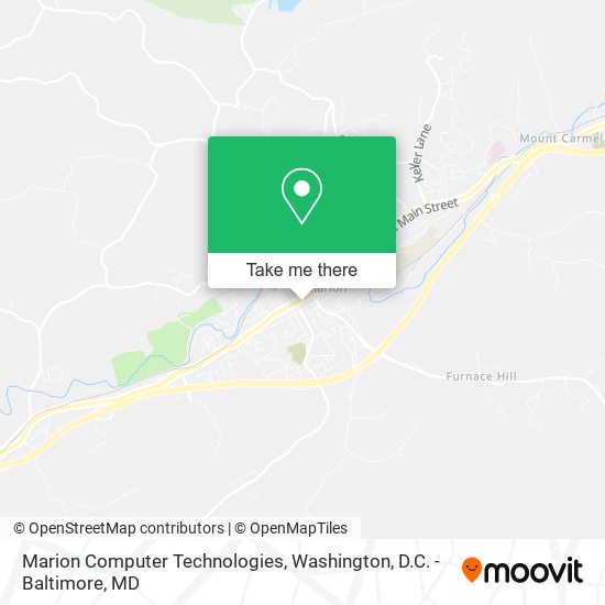 Marion Computer Technologies map