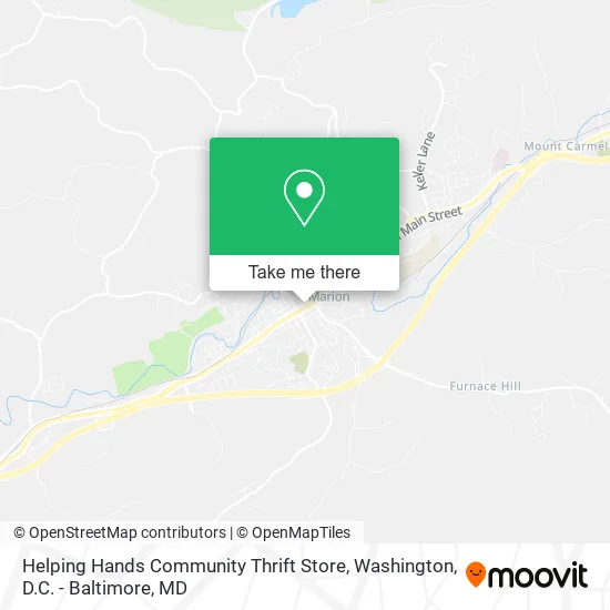 Helping Hands Community Thrift Store map