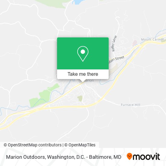 Marion Outdoors map